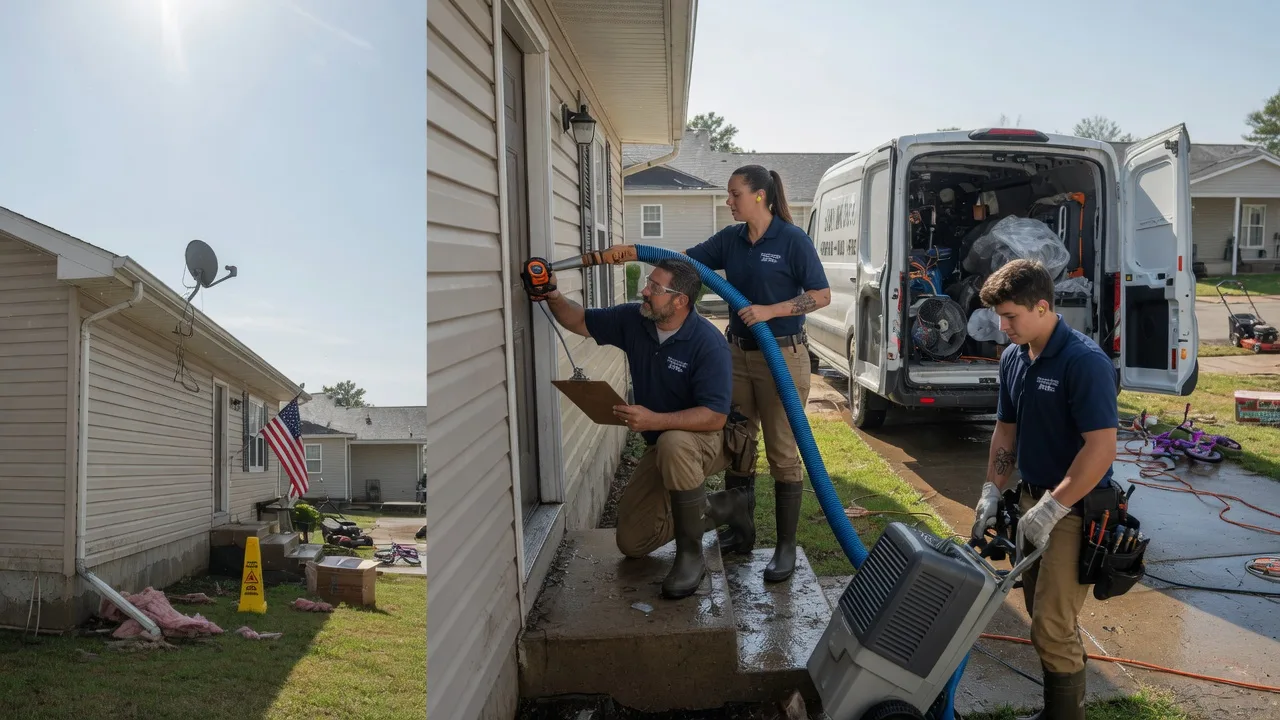 Ceiling Water Damage Restoration in Runnemede, NJ near me
